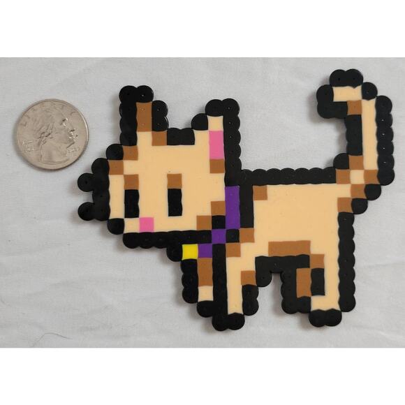 Stardew Valley Cat Perler - Picture 1 of 2